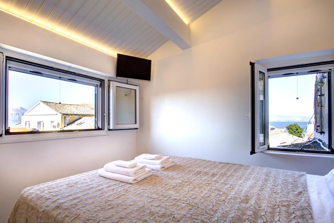 The Heritage Penthouse! Old City Centre Corfu  Bagian luar foto